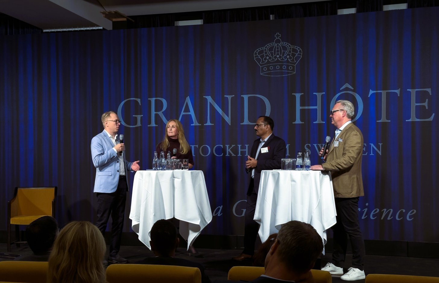 Pekka Suomalainen Pär Johansson panel discussion_Tietoevry Banking customer event.jpg