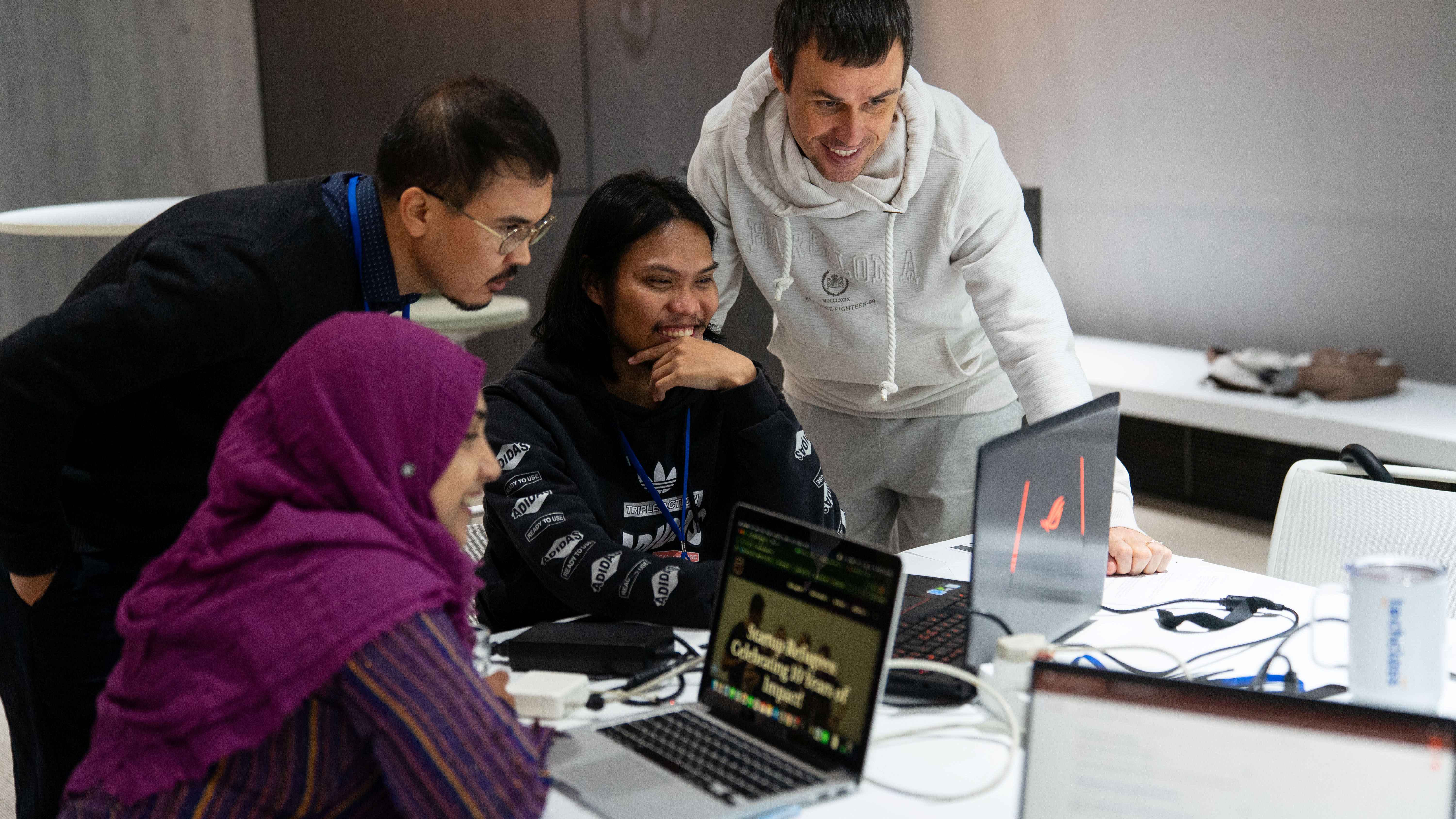 Empowering immigrant talent through a hackathon